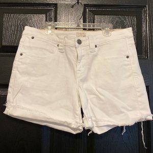 JCREW white shorts